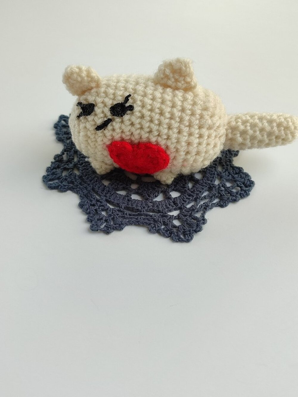 Brand new Handmade Crochet Cat Loaf Amigurumi  Plushie